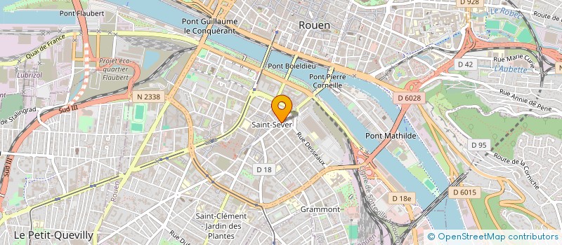 localisation de l'entreprise HOTEL DE NICE  ROUEN