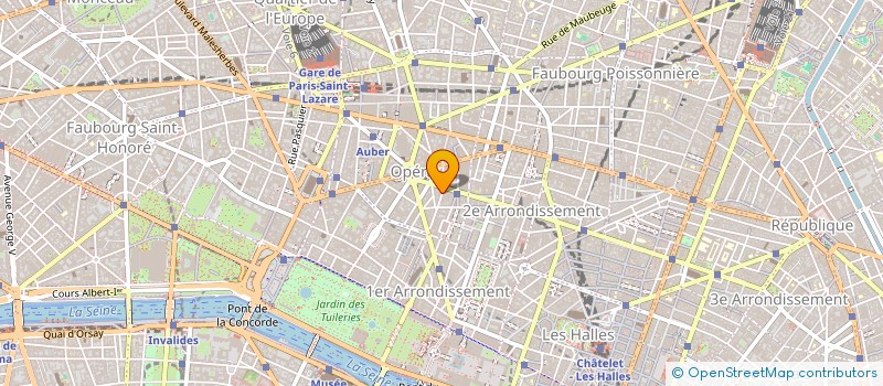 localisation de l'entreprise HOTEL DE NOAILLES  PARIS