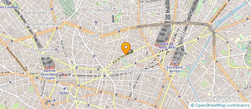 localisation de l'entreprise HOTEL DE PARIS  PARIS