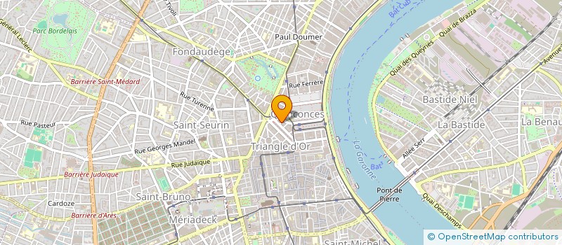 localisation de l'entreprise HOTEL DE SEZE à BORDEAUX