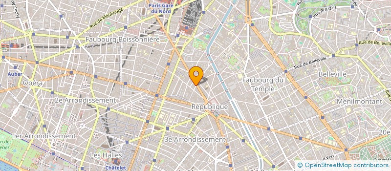 localisation de l'entreprise HOTEL DE TOURS ET DE MAGENTA à PARIS