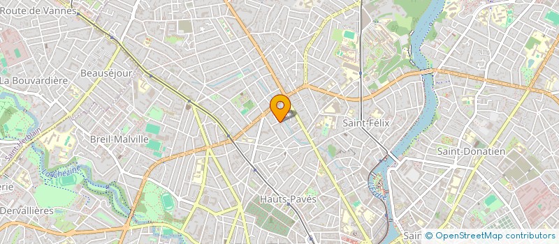 localisation de l'entreprise HOTEL DE VILLE PFTC  NANTES