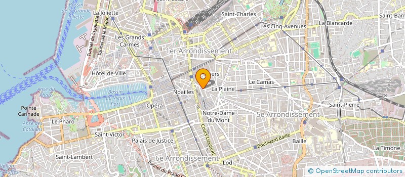 localisation de l'entreprise HOTEL DES 3 MAGES à MARSEILLE