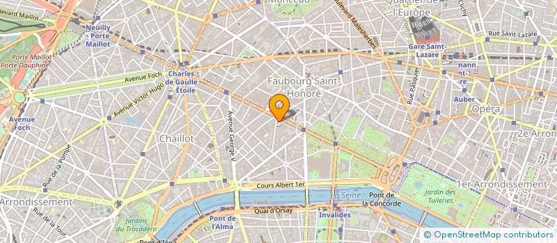 localisation de l'entreprise HOTEL DES AMBASSADEURS  PARIS