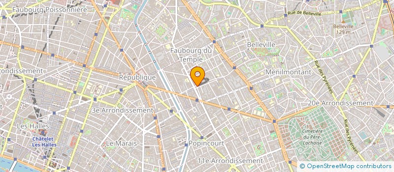 localisation de l'entreprise HOTEL DES ANDELYS  PARIS