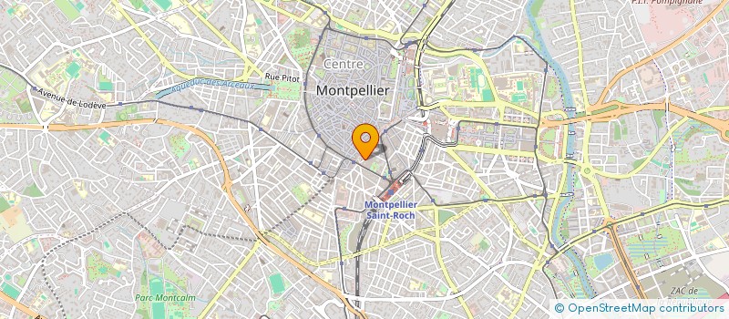 localisation de l'entreprise HOTEL DES ARTS SARL à MONTPELLIER
