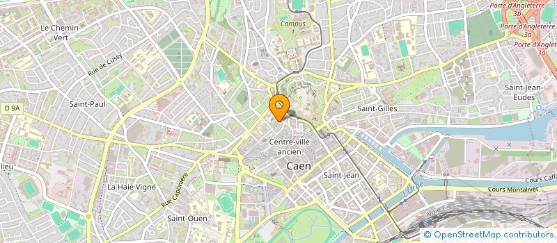 localisation de l'entreprise HOTEL DES CORDELIERS à CAEN