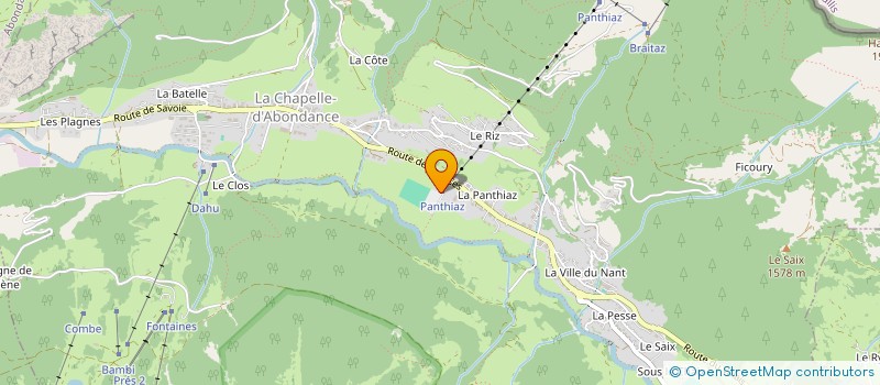 localisation de l'entreprise HOTEL DES CORNETTES à LA CHAPELLE-D'ABONDANCE