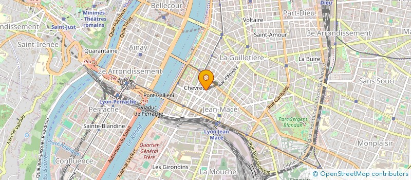 localisation de l'entreprise HOTEL DES FACULTES à LYON