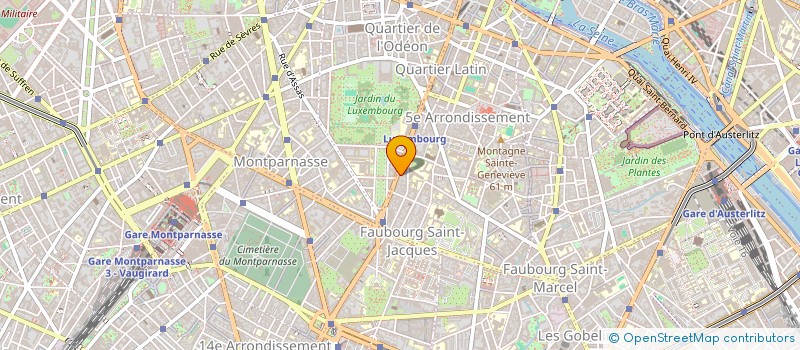 localisation de l'entreprise HOTEL DES MINES  PARIS