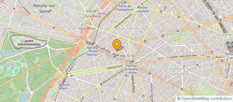 localisation de l'entreprise HOTEL DES PAVILLONS  PARIS