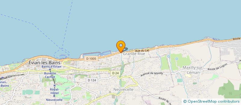 localisation de l'entreprise HOTEL DES PRINCES  PUBLIER