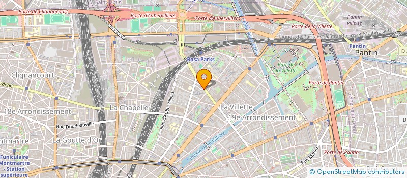 localisation de l'entreprise HOTEL DES SCIENCES  PARIS