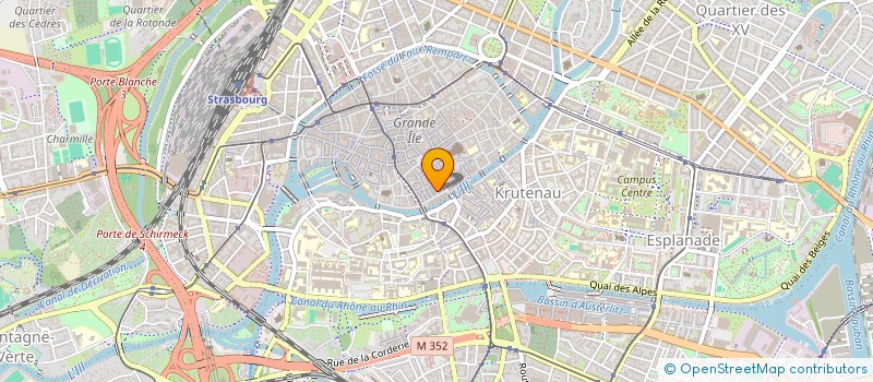 localisation de l'entreprise HOTEL DES TONNELIERS à STRASBOURG