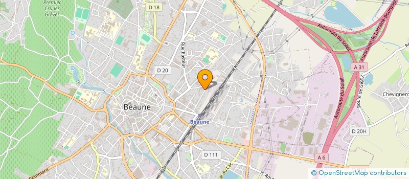 localisation de l'entreprise HOTEL DES VENTES DE BEAUNE à BEAUNE
