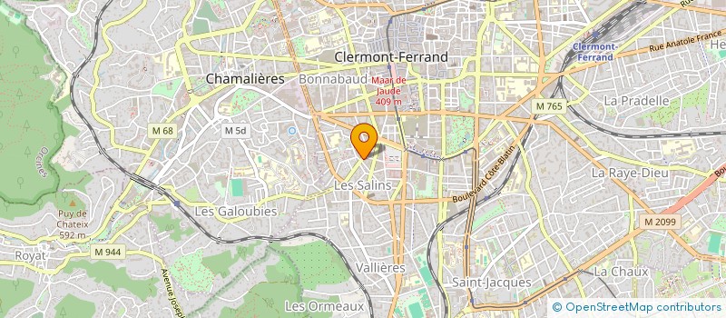 localisation de l'entreprise HOTEL DES VENTES DE CLERMONT-FERRAND  CLERMONT-FERRAND