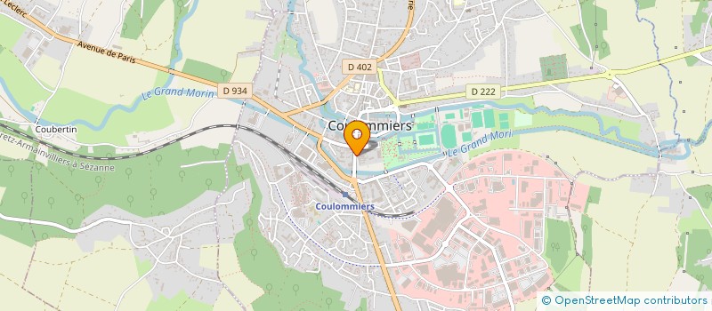 localisation de l'entreprise HOTEL DES VENTES DE COULOMMIERS à COULOMMIERS
