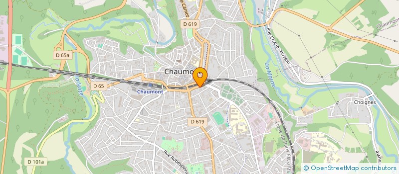 localisation de l'entreprise HOTEL DES VENTES DE LA HAUTE MARNE à CHAUMONT