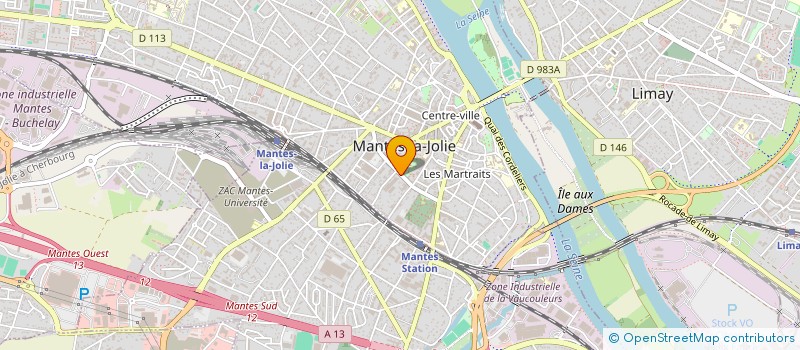 localisation de l'entreprise HOTEL DES VENTES DE MANTES LA JOLIE  MANTES-LA-JOLIE