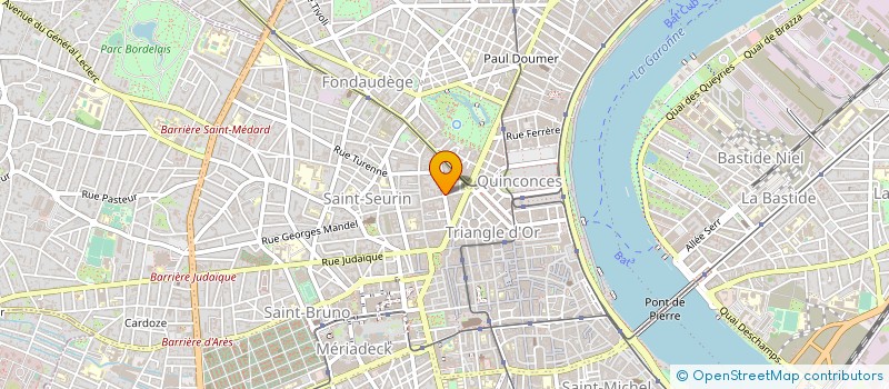 localisation de l'entreprise HOTEL DES VENTES TOURNY  BORDEAUX