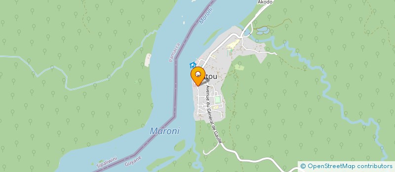 localisation de l'entreprise HOTEL DES VERGERS  APATOU