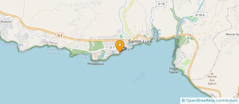 localisation de l'entreprise HOTEL DOUCE VAGUE SOCIETE D'EXPLOITATION à SAINTE LUCE