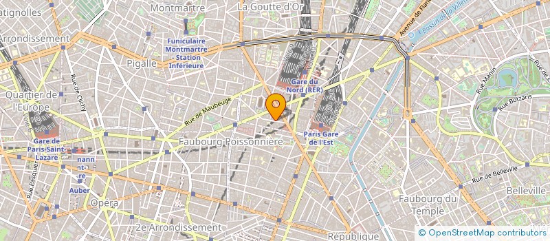 localisation de l'entreprise HOTEL DU BRABANT  PARIS