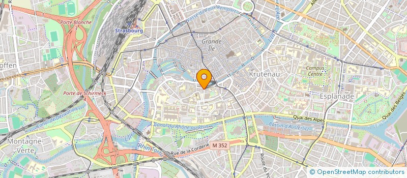 localisation de l'entreprise HOTEL DU DRAGON à STRASBOURG