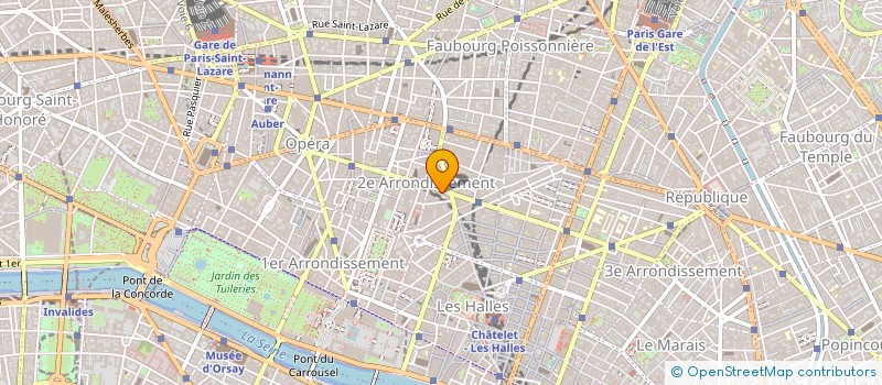 localisation de l'entreprise HOTEL DU GOLF à PARIS