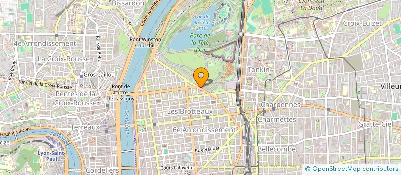 localisation de l'entreprise HOTEL DU HAINAUT 4  LYON