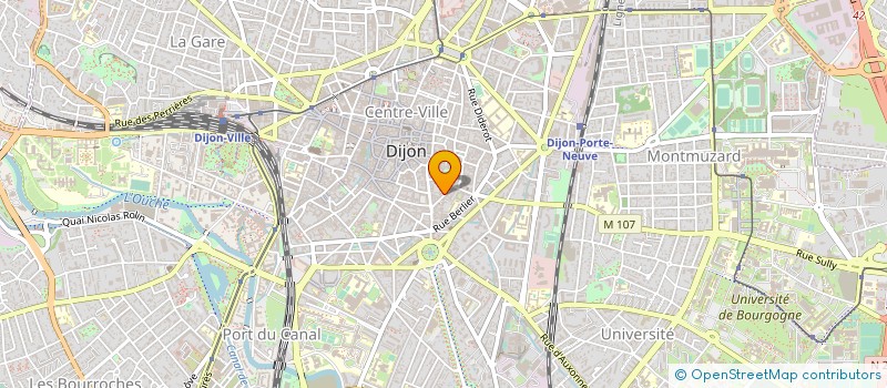 localisation de l'entreprise HOTEL DU PALAIS DIJON  DIJON