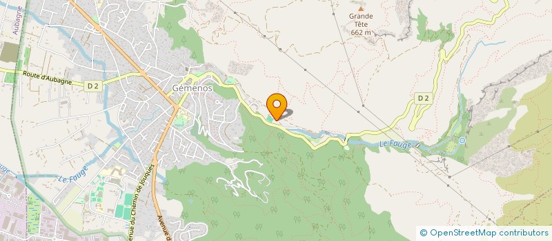 localisation de l'entreprise HOTEL DU PARC  GEMENOS