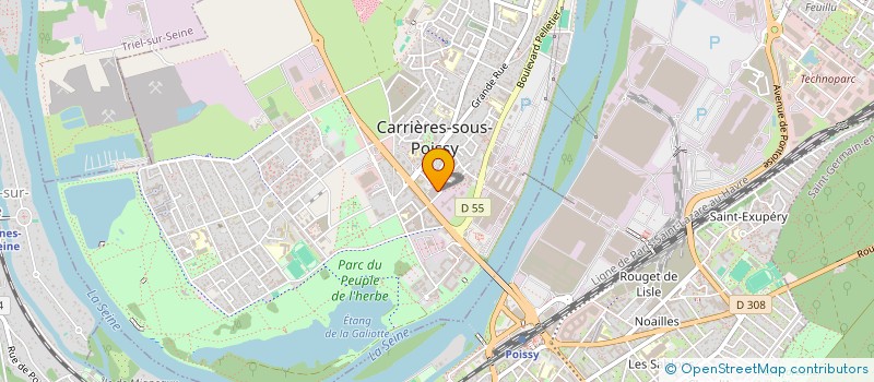 localisation de l'entreprise HOTEL DU PARC à TREMBLAY-EN-FRANCE