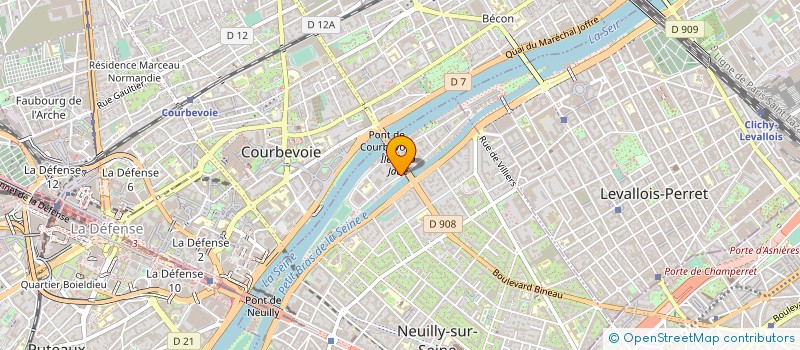 localisation de l'entreprise HOTEL DU PARC-NEUILLY à NEUILLY-SUR-SEINE