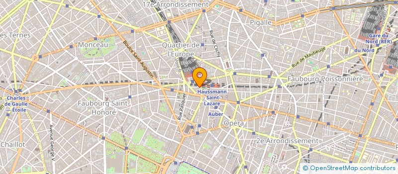 localisation de l'entreprise HOTEL DU PRINTEMPS REST  PARIS