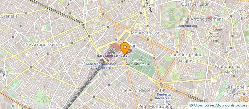 localisation de l'entreprise HOTEL DU THEATRE à PARIS