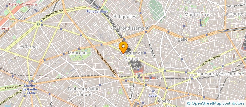 localisation de l'entreprise HOTEL EDIMBOURG à PARIS