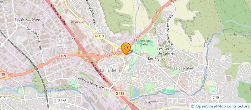 localisation de l'entreprise HOTEL FARAH  VITROLLES