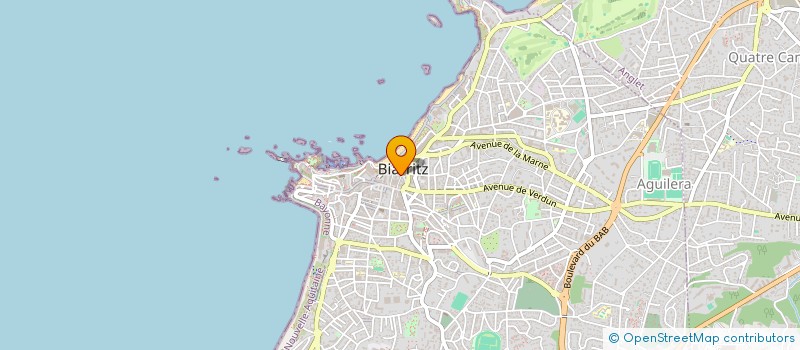 localisation de l'entreprise HOTEL FBJ 64 à BIARRITZ