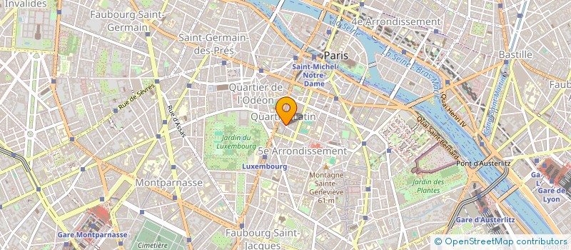 localisation de l'entreprise HOTEL FLANDRE LES TROIS COLLEGES  PARIS