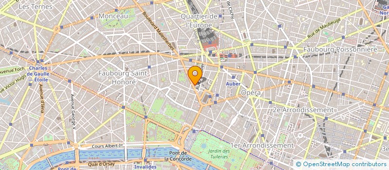 localisation de l'entreprise HOTEL FLORIDA PARIS  PARIS