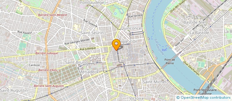 localisation de l'entreprise HOTEL GAMBETTA à BORDEAUX