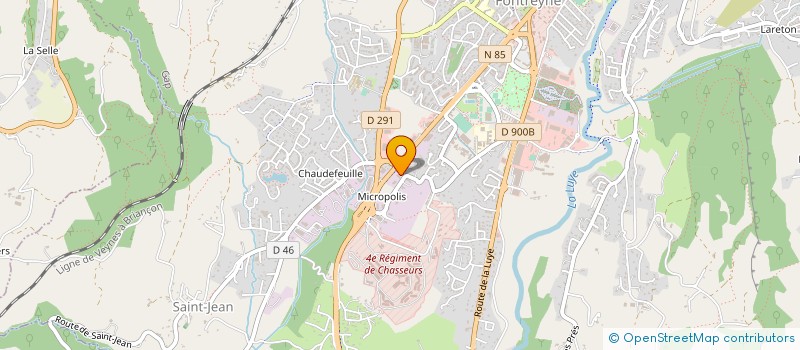 localisation de l'entreprise HOTEL GAP MICROPOLIS  GAP