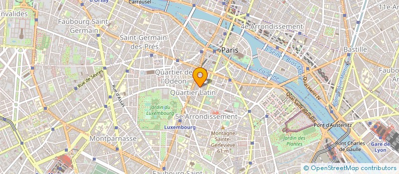 localisation de l'entreprise HOTEL GERSON à PARIS