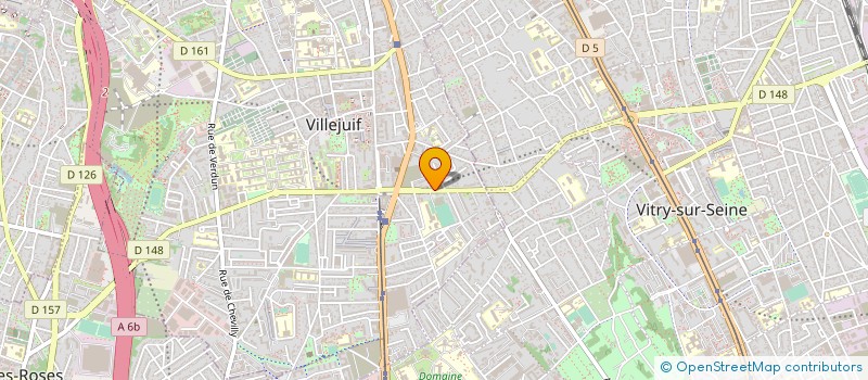 localisation de l'entreprise HOTEL GRAND PARIS à VILLEJUIF