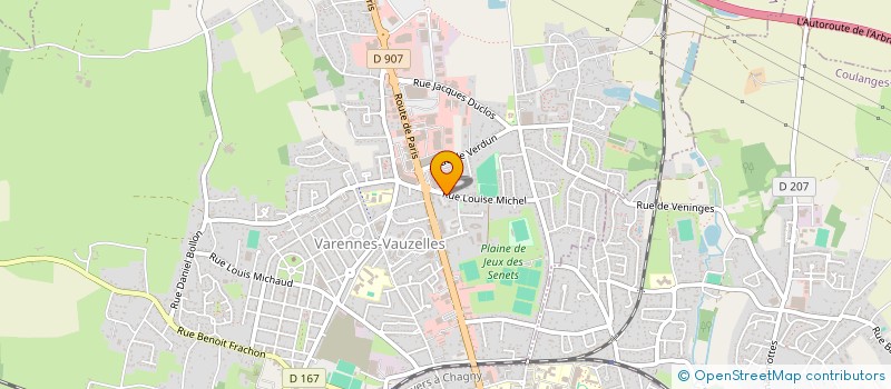 localisation de l'entreprise HOTEL GRIL DE NEVERS à VARENNES-VAUZELLES