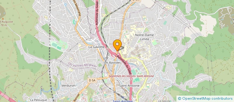 localisation de l'entreprise HOTEL GRIL MARSEILLE LA CALIXTINE ET CIE à MARSEILLE