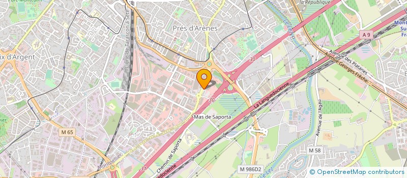 localisation de l'entreprise HOTEL GRIL MONTPELLIER SUD à MONTPELLIER