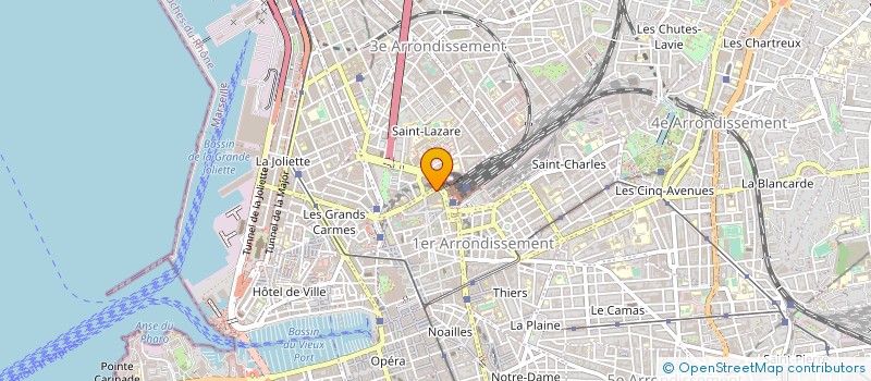 localisation de l'entreprise HOTEL IMPERIAL à MARSEILLE