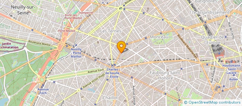 localisation de l'entreprise HOTEL INTERNATIONAL DE L'ARCHE  PARIS